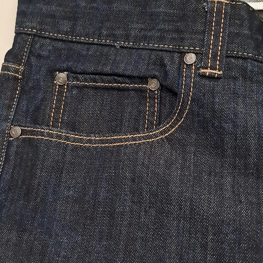 Claiborne Men's Size 34W 32L Dark Blue Straight Fit Jeans